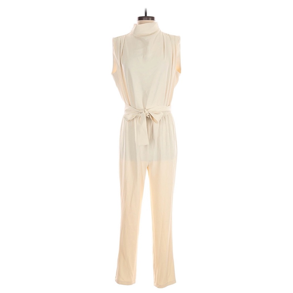 Noli Sleeveless Off-white Jumpsuit
